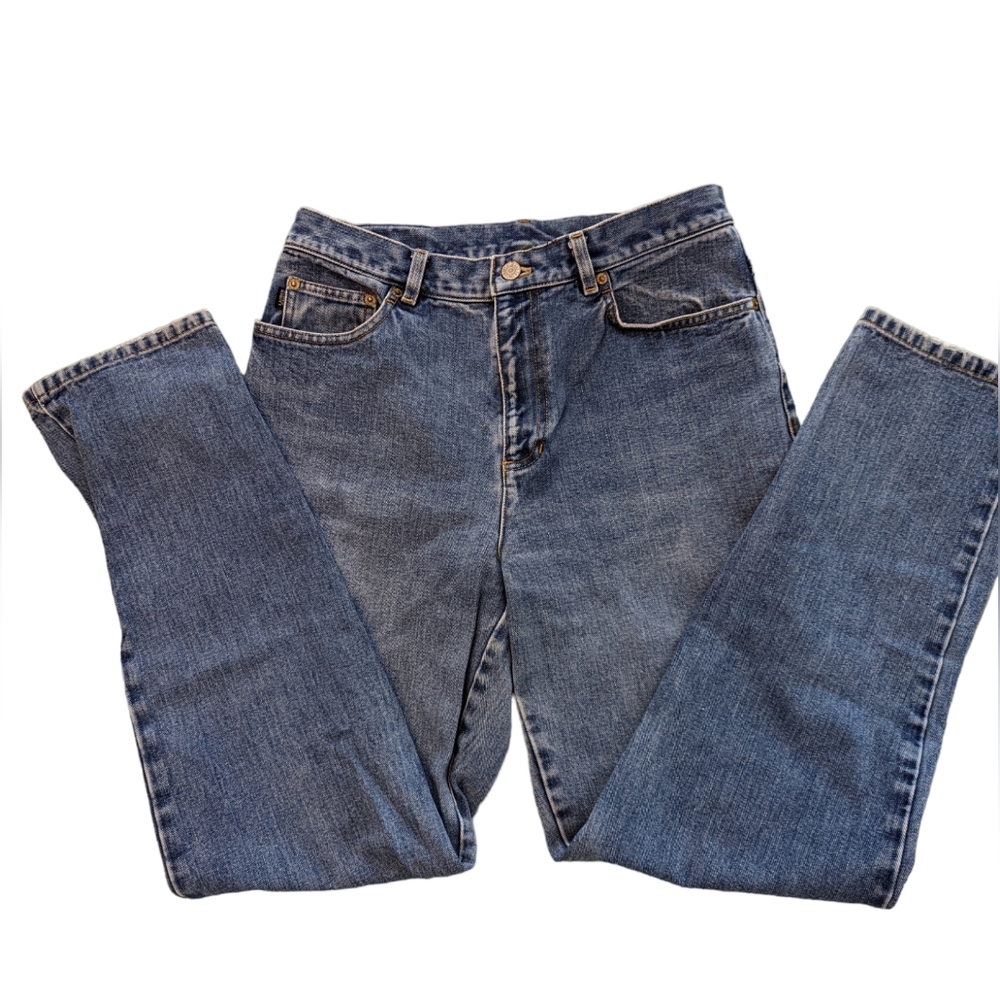 Lauren Jeans Co, Ralph Lauren high waist straight leg jeans, size 8